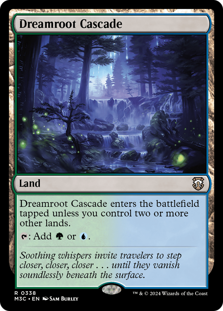 Dreamroot Cascade (Ripple Foil) [Modern Horizons 3 Commander] | Good Games Cannington