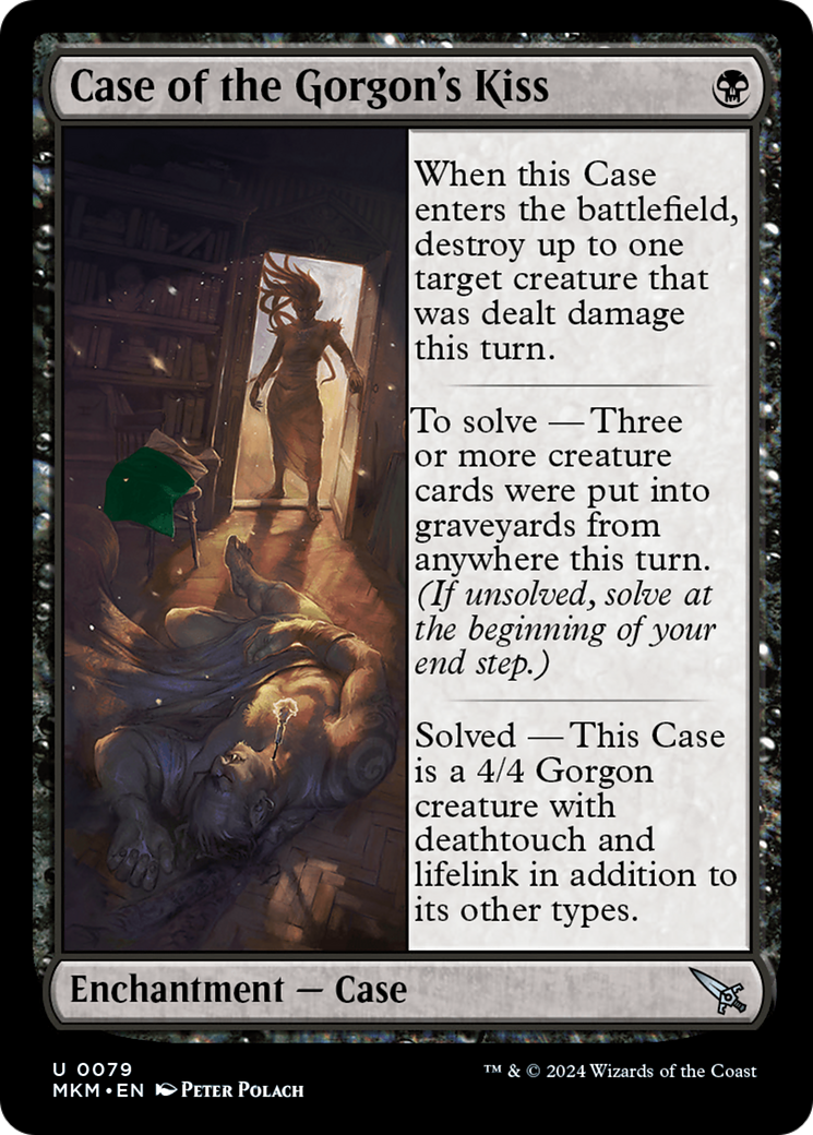 Case of the Gorgon's Kiss (Green) [Murders at Karlov Manor] | Good Games Cannington