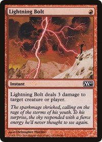 Lightning Bolt (M10) (Oversized) [Oversize Cards] | Good Games Cannington