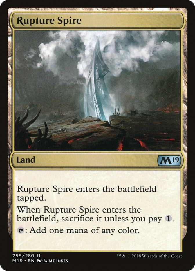 Rupture Spire 255 (Core Set 2019)  | Good Games Cannington