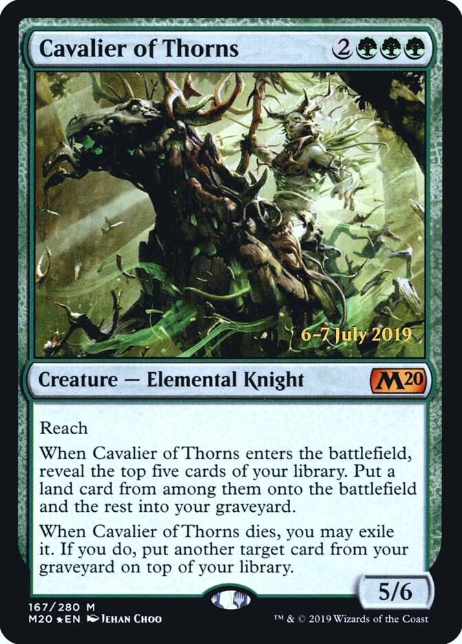 Cavalier of Thorns 167 (Prerelease Cards)  - Foil | Good Games Cannington