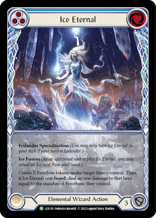 Ice Eternal [LGS110] (Promo)  Rainbow Foil | Good Games Cannington