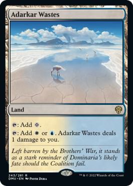 Adarkar Wastes 243/281 (Dominaria United)  | Good Games Cannington