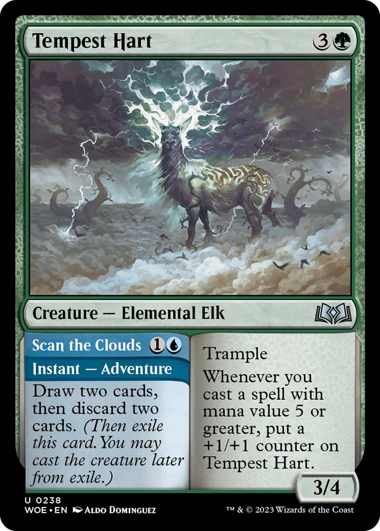 Tempest Hart // Scan the Clouds [Wilds of Eldraine] | Good Games Cannington