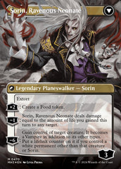 Sorin of House Markov // Sorin, Ravenous Neonate (Borderless) (Textured Foil) [Modern Horizons 3] | Good Games Cannington