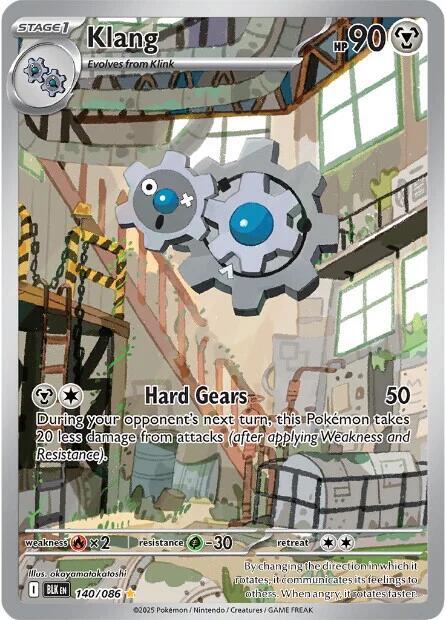 Klang 140/086 (SV: Black Bolt)  - Holofoil | Good Games Cannington