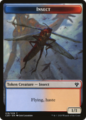 Treasure // Insect Double-Sided Token [Secret Lair: Heads I Win, Tails You Lose Tokens] | Good Games Cannington