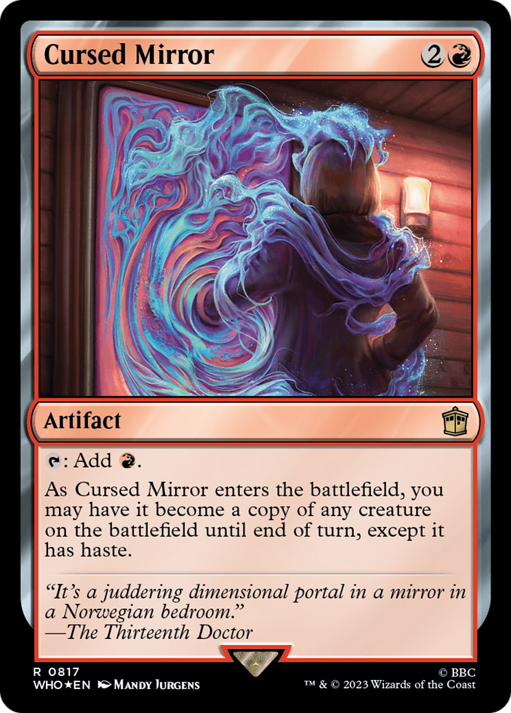 Cursed Mirror (Surge Foil) [Doctor Who] | Good Games Cannington