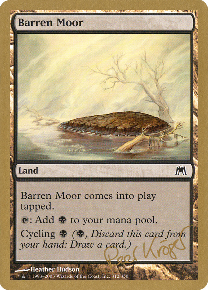 Barren Moor (Peer Kroger) [World Championship Decks 2003] | Good Games Cannington