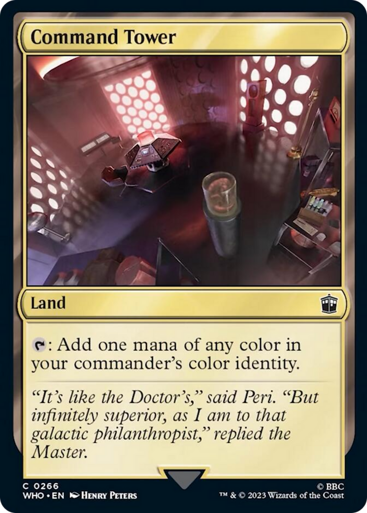 Command Tower (0266) [Doctor Who] | Good Games Cannington