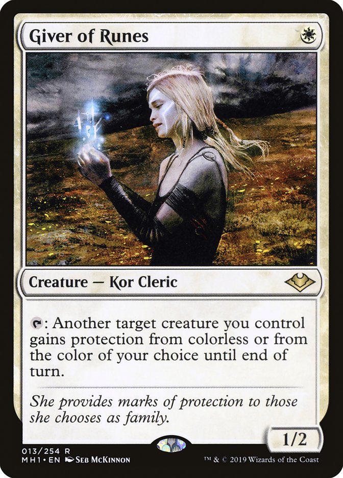 Giver of Runes [Modern Horizons] | Good Games Cannington