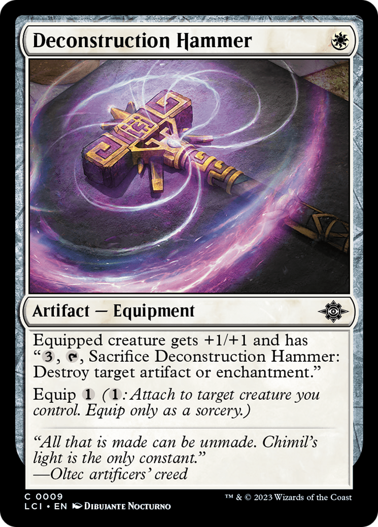 Deconstruction Hammer [The Lost Caverns of Ixalan] | Good Games Cannington