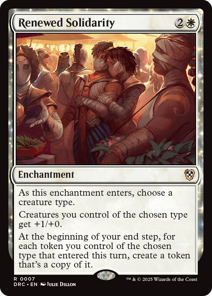 Renewed Solidarity [Aetherdrift Commander] | Good Games Cannington