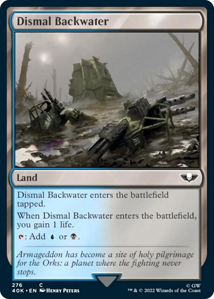 Dismal Backwater (Surge Foil) [Warhammer 40,000] | Good Games Cannington