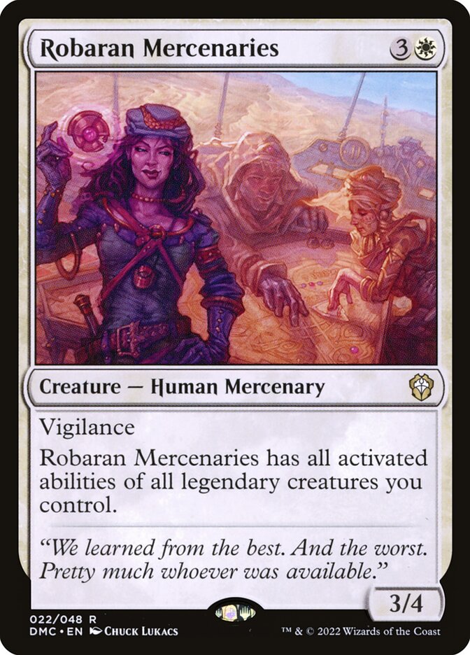 Robaran Mercenaries 22 (Commander: Dominaria United)  | Good Games Cannington