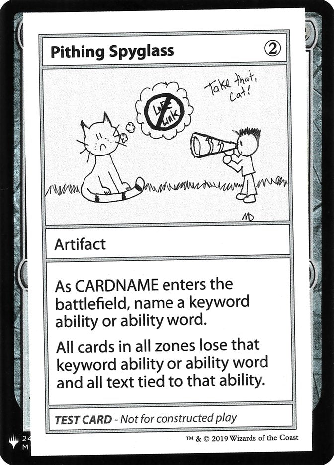 Pithing Spyglass [Mystery Booster Playtest Cards] | Good Games Cannington