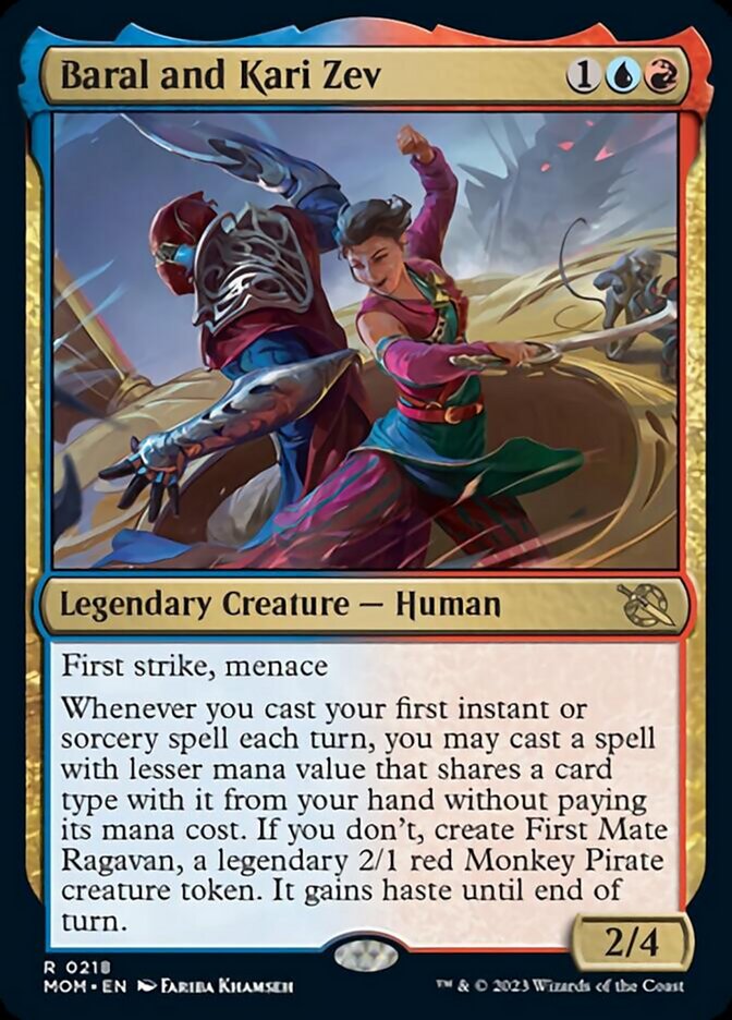 Baral and Kari Zev [March of the Machine] | Good Games Cannington