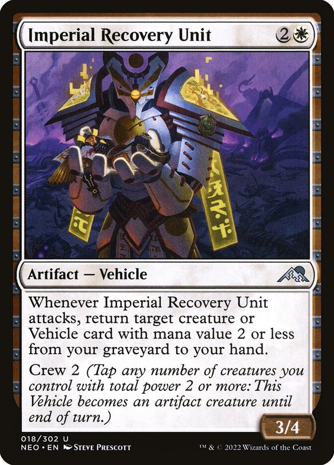 Imperial Recovery Unit 18/302 (Kamigawa: Neon Dynasty)  | Good Games Cannington