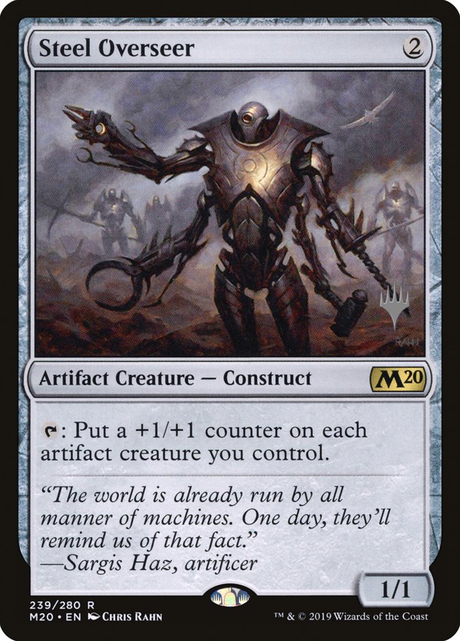 Steel Overseer (Promo Pack) [Core Set 2020 Promos] | Good Games Cannington