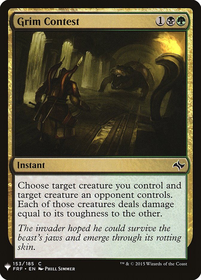Grim Contest [Mystery Booster] | Good Games Cannington