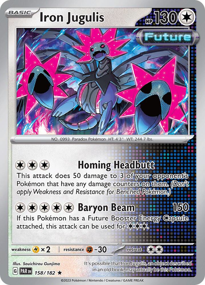 Iron Jugulis 158 182 (SV04: Paradox Rift)  - Reverse Holofoil | Good Games Cannington
