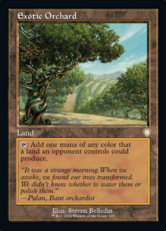 Exotic Orchard (Retro) [The Brothers' War Commander] | Good Games Cannington