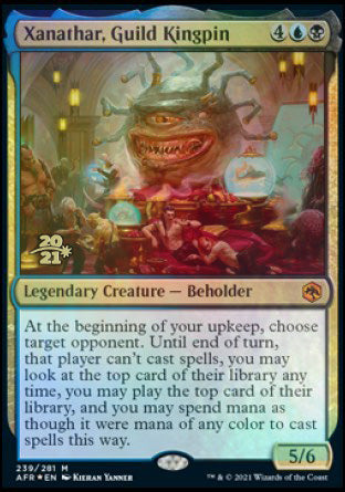 Xanathar, Guild Kingpin [Dungeons & Dragons: Adventures in the Forgotten Realms Prerelease Promos] | Good Games Cannington