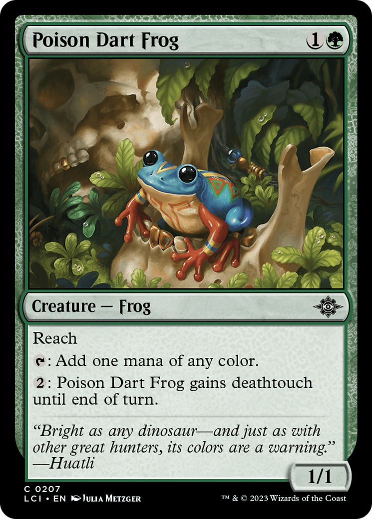Poison Dart Frog [The Lost Caverns of Ixalan] | Good Games Cannington