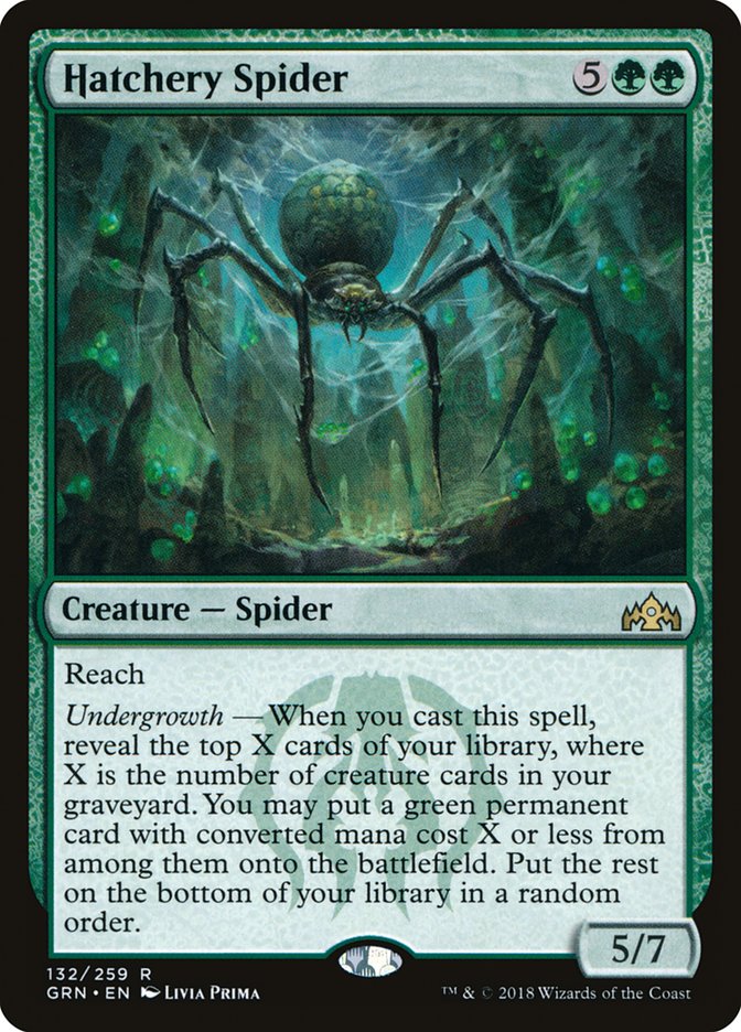 Hatchery Spider 132 (Guilds of Ravnica)  | Good Games Cannington