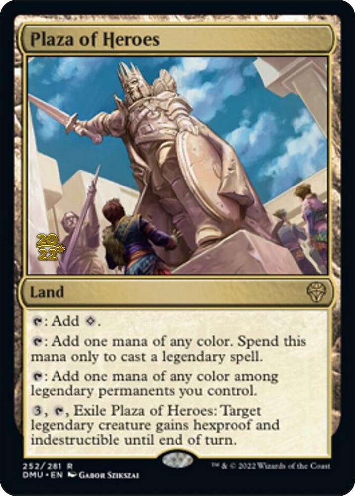 Plaza of Heroes 252s/161 (Prerelease Cards)  - Foil | Good Games Cannington