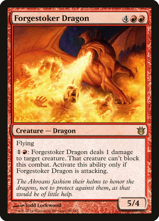 Forgestoker Dragon 98/165 (Born of the Gods)  | Good Games Cannington