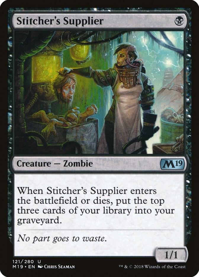 Stitcher's Supplier 121/280 (Core Set 2019)  | Good Games Cannington