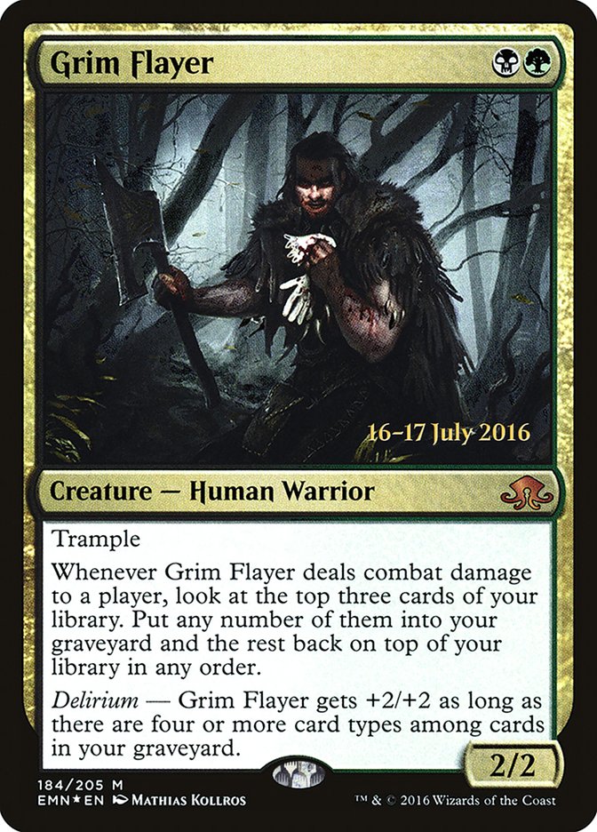 Grim Flayer [Eldritch Moon Prerelease Promos] | Good Games Cannington