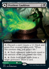 Pestilent Cauldron // Restorative Burst (Extended Art) [Strixhaven: School of Mages] | Good Games Cannington