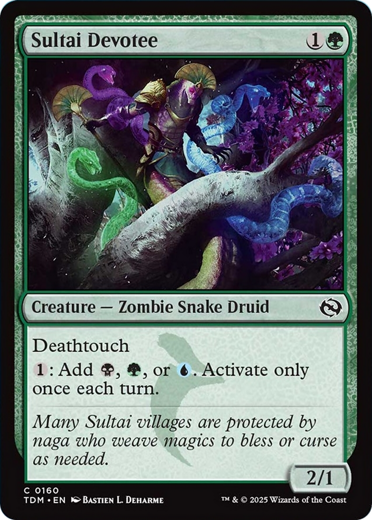 Sultai Devotee [Tarkir: Dragonstorm] | Good Games Cannington
