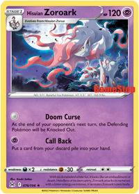 Hisuian Zoroark (076/196) (GameStop) [Sword & Shield: Lost Origin] | Good Games Cannington