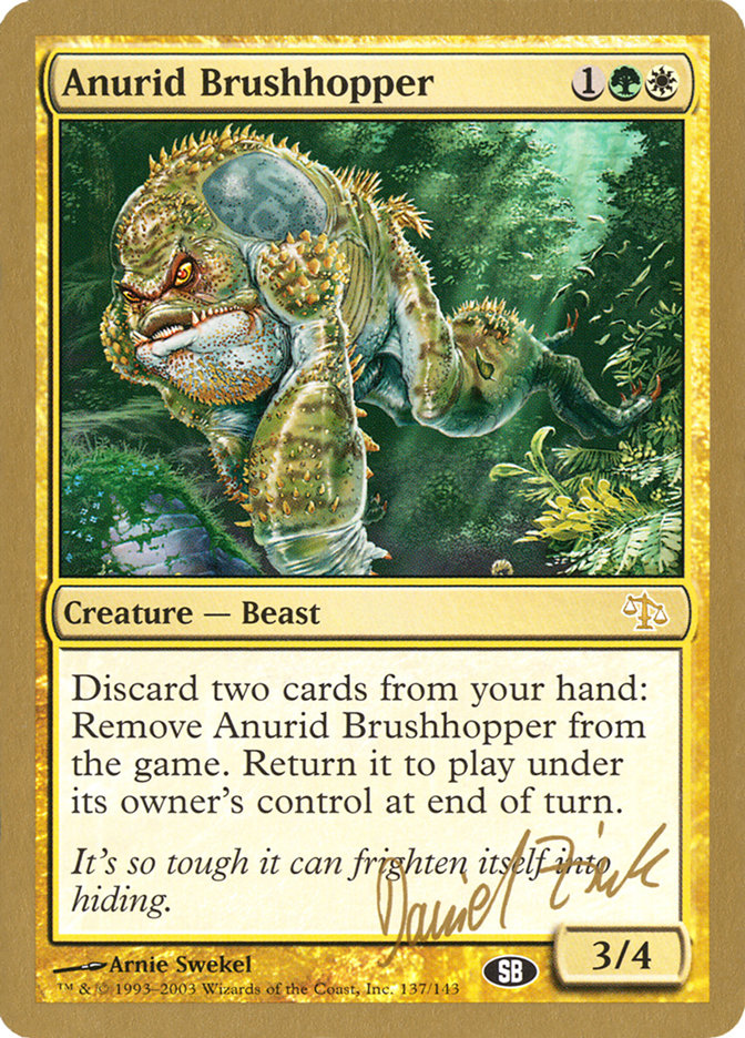 Anurid Brushhopper (Daniel Zink) (SB) [World Championship Decks 2003] | Good Games Cannington