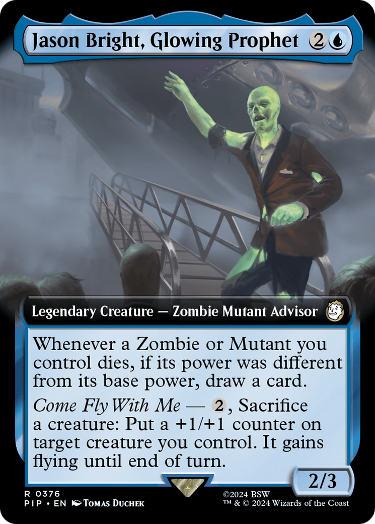 Jason Bright, Glowing Prophet (Extended Art) [Fallout] | Good Games Cannington