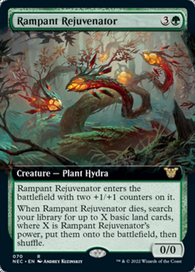 Rampant Rejuvenator (Extended Art) [Kamigawa: Neon Dynasty Commander] | Good Games Cannington