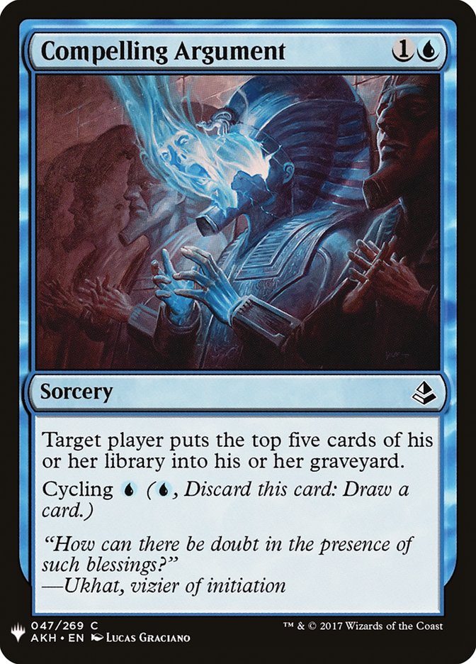 Compelling Argument [Mystery Booster] | Good Games Cannington