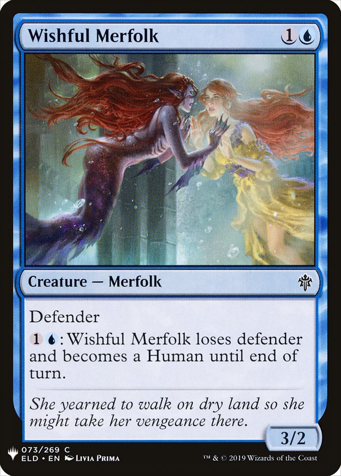 Wishful Merfolk [Mystery Booster] | Good Games Cannington