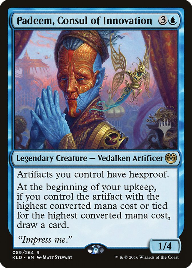 Padeem, Consul of Innovation (Promo Pack) [Kaladesh Promos] | Good Games Cannington
