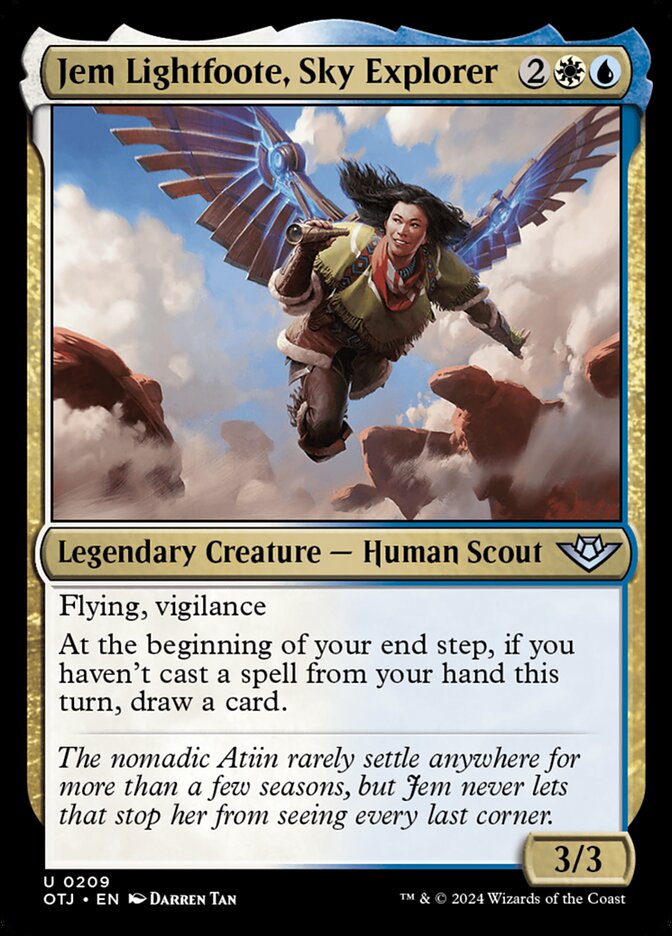 Jem Lightfoote, Sky Explorer 209 (Outlaws of Thunder Junction)  | Good Games Cannington