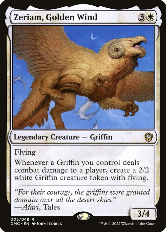 Zeriam, Golden Wind 5/50 (Commander: Dominaria United)  | Good Games Cannington