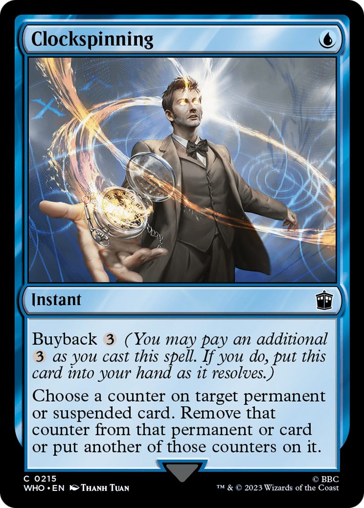 Clockspinning [Doctor Who] | Good Games Cannington