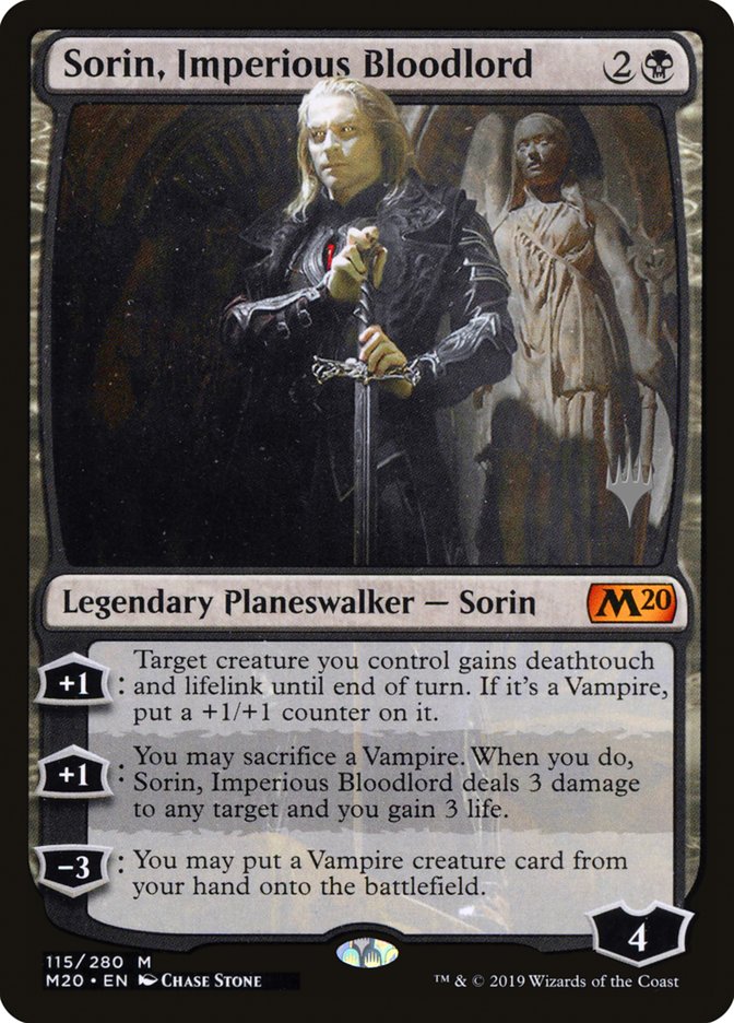 Sorin, Imperious Bloodlord (Promo Pack) [Core Set 2020 Promos] | Good Games Cannington