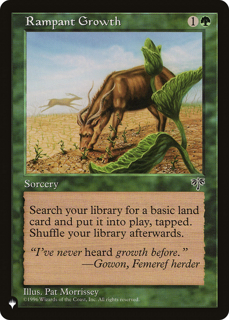 Rampant Growth (MIR) [The List] | Good Games Cannington