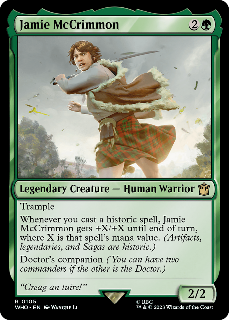 Jamie McCrimmon (Extended Art) [Doctor Who] | Good Games Cannington
