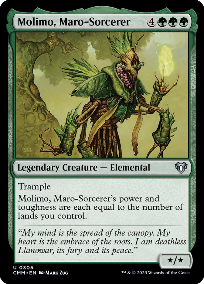 Molimo, Maro-Sorcerer 305 (Commander Masters)  | Good Games Cannington