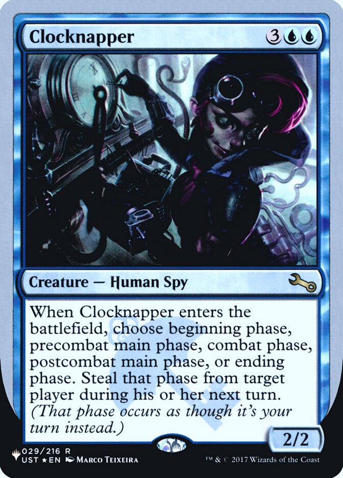 Clocknapper (Unfinity Foil Edition) [The List] | Good Games Cannington